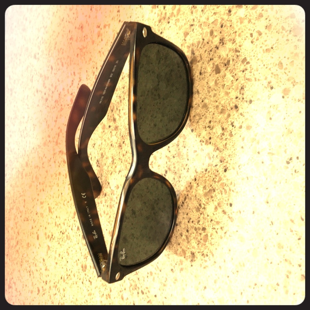 RayBan tortoiseshell sunglasses